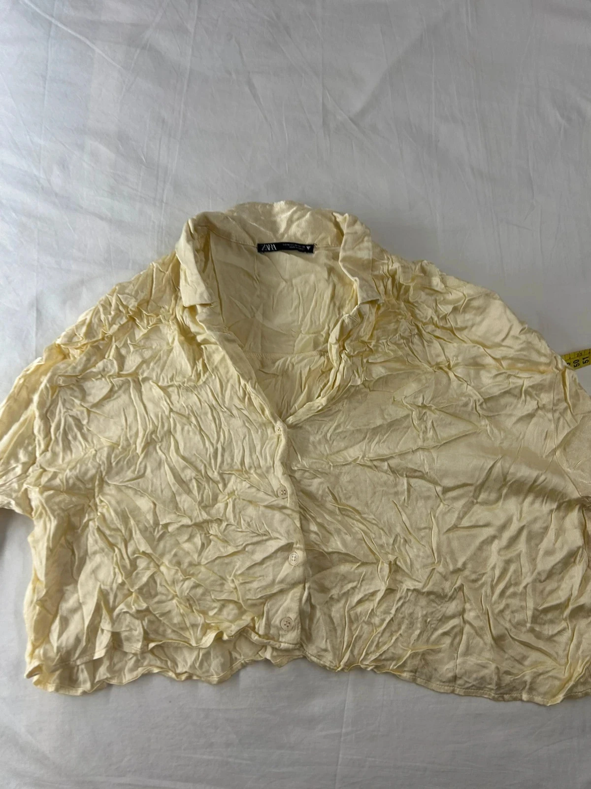 Gele beige Zara blouse – photo 2
